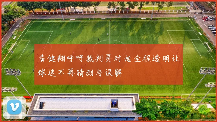 黄健翔呼吁裁判员对话全程透明让球迷不再猜测与误解